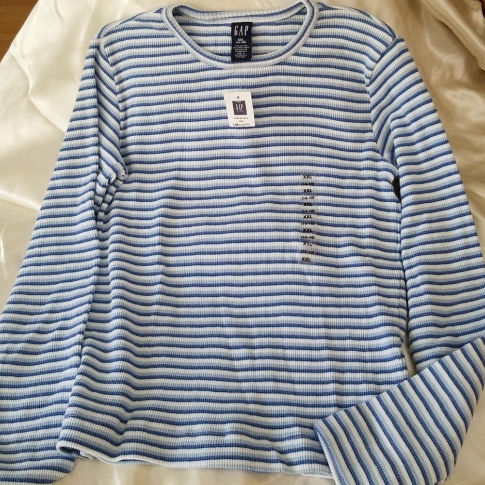 GAP Girls Long Sleeve Tee - Size XXL